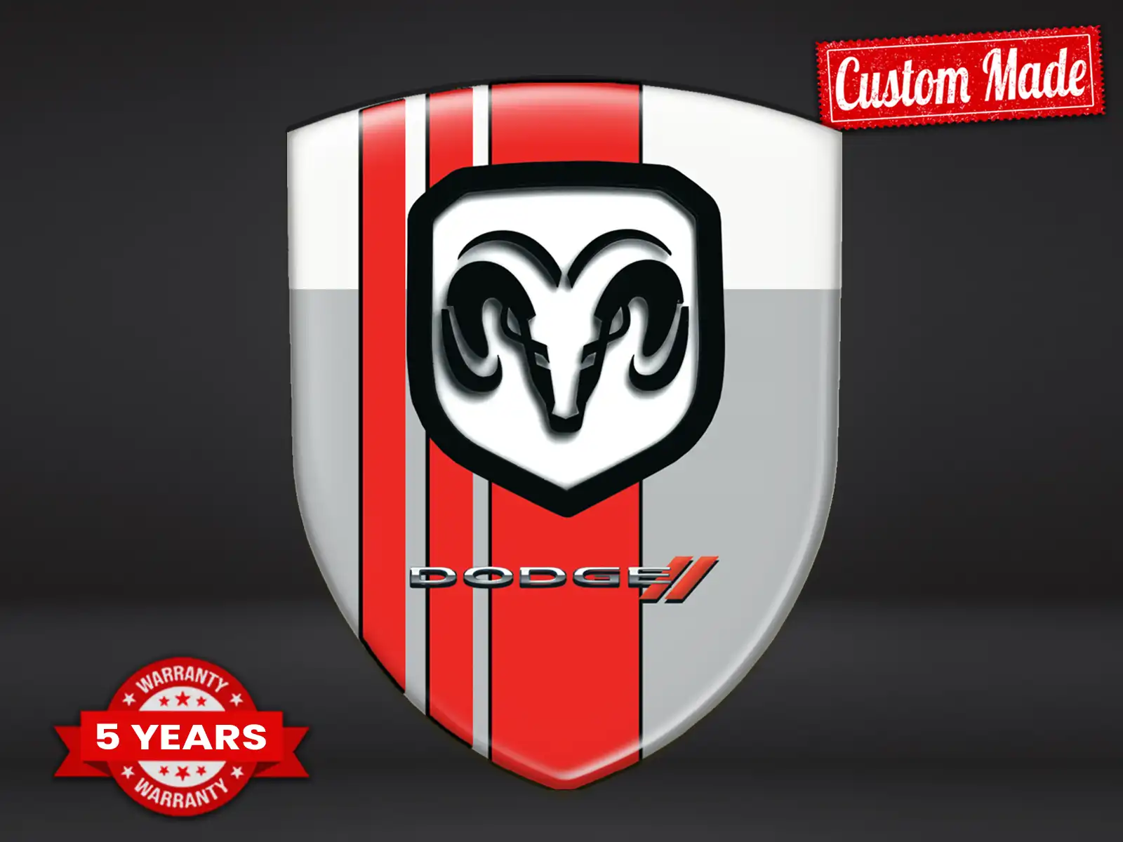 Dodge Autoembleme Robust Universal Hochwertig